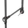 10 Foot Mocha Offset Patio Canopy Umbrella Rotates 360 Degrees