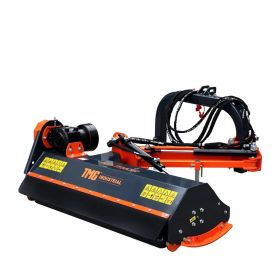 60" Ditch Bank Flail Mower, Offset Verge & Slope Cutter for Tractors 30-60 HP TMG-TFMO60