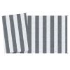 RV Patio Rug 9x18 Gray White Outdoor Carpet with Carry Bag