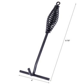 pre-Seasoned Cast Iron Dutch Oven With Skillet Lid, Outdoor Camping Deep Pot for Camping Fireplace Cooking BBQ Baking Campfire, Leg Base, 12 Quar