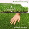 Artificial Turf Grass 3ftx32ft 0.8in,Realistic Fake Grass Rug with Drainage Holes, Indoor Outdoor Lawn Grass Landscape for Backyard Patio