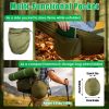 3-in-1 Camping Hammock with Automatic Pop-Up Mosquito Net, Lightweight 70D Nylon Portable Hammock Supports 440lbs