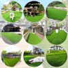 Artificial Turf Grass 3ftx32ft 0.8in,Realistic Fake Grass Rug with Drainage Holes, Indoor Outdoor Lawn Grass Landscape for Backyard Patio