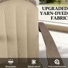 A set of 4 outdoor seat cushions, courtyard chair cushion, cushion, beige (cushion only)