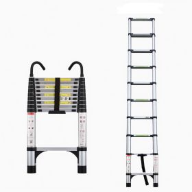 Aluminum Telescopic Ladder With Adjustable Height And Easy Storage (Option: 2.9mtelescopic ladder)