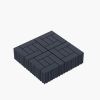11.81"x11.81"x0.79"Grey & Brown Colors - Stylish Interlocking Flooring