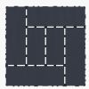 11.81"x11.81"x0.79"Grey & Brown Colors - Stylish Interlocking Flooring